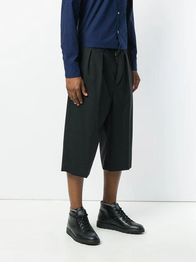 Shop Maison Margiela Drawstring Tailored Shorts