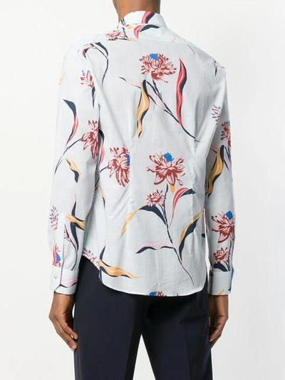 Shop Paul Smith Floral Print Shirt