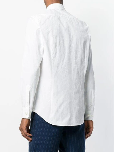 Shop Etro Micro Embroidered Shirt