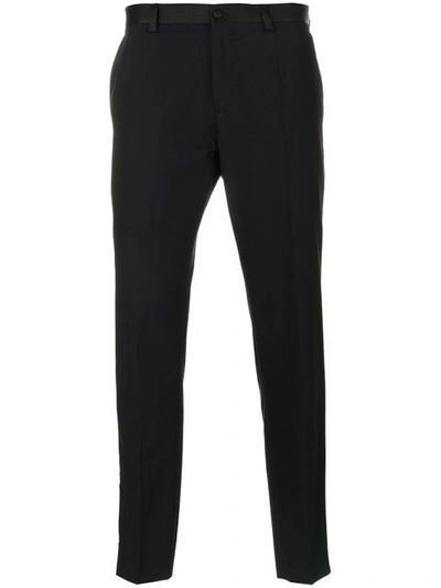 Shop Dolce & Gabbana Tailored Trousers In Black