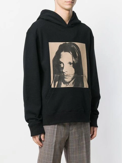 Calvin Klein 205w39nyc + Andy Warhol Foundation Printed Loopback  Cotton-jersey Hoodie In Black | ModeSens