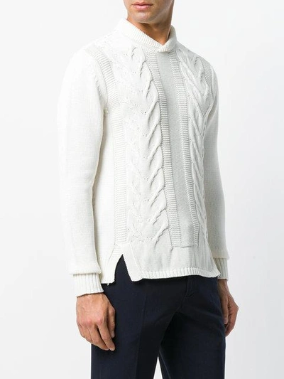 Shop Etro Cable Knit  Jumper