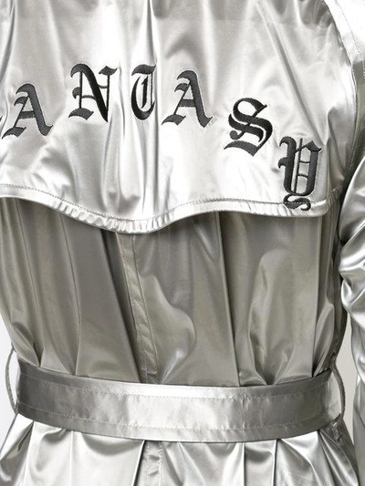 Fantasy Trench Coat - Metallic