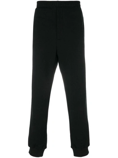 Shop Prada Classic Tapered Track Pants - Black