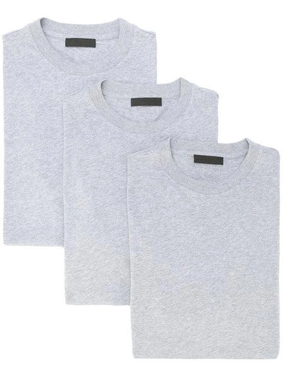 Shop Prada Round Neck T-shirt Set