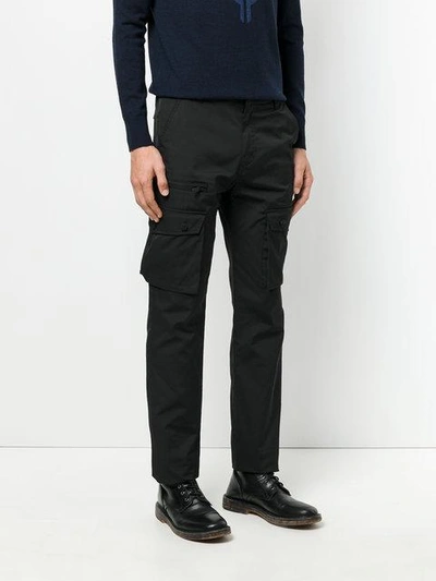 Shop Rossignol Cargo Diagonal Pants In Black