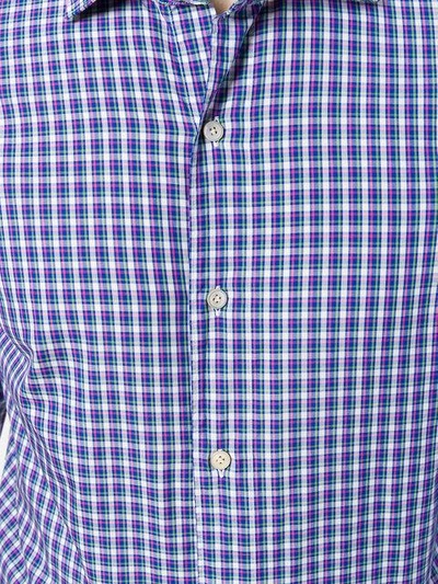 Shop Finamore Napoli Finamore 1925 Napoli Checked Button-down Shirt - Multicolour