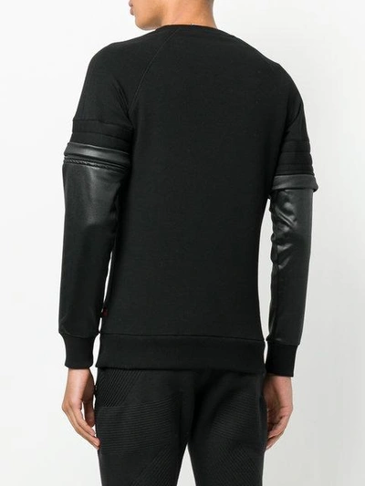 Shop Plein Sport Cinderella Man Sweatshirt In Black