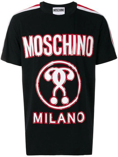 Shop Moschino Contrast Logo T