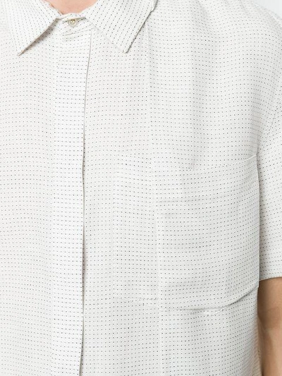 Shop Chalayan Oversized Shirt In White