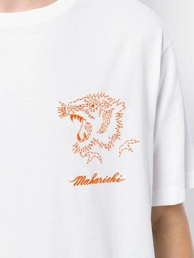 Shop Maharishi Embroidered Tiger T