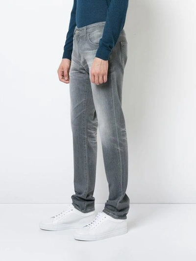 Shop Ag Washed Straight Leg Jeans