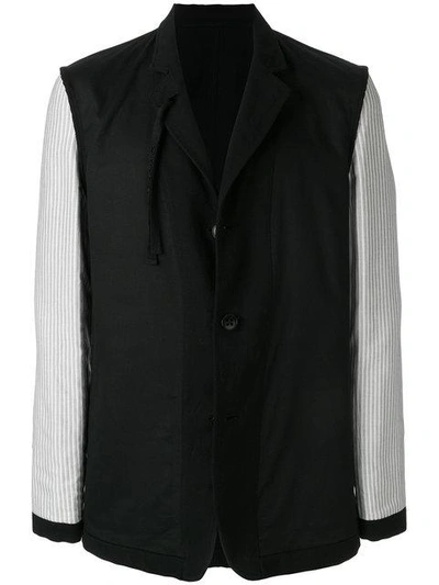 Shop Ann Demeulemeester Grise Albert Reversible Jacket - Black