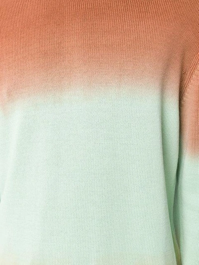 gradient fitted sweater