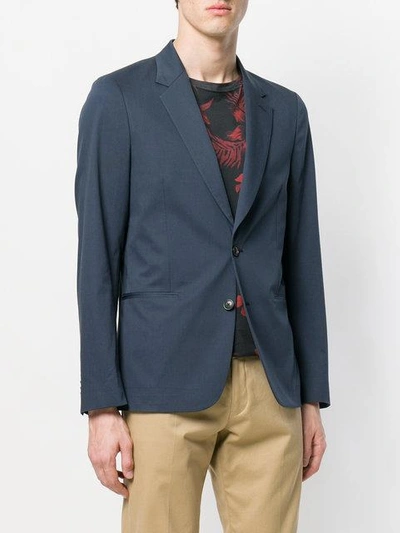 Shop Paul Smith Fitted Blazer