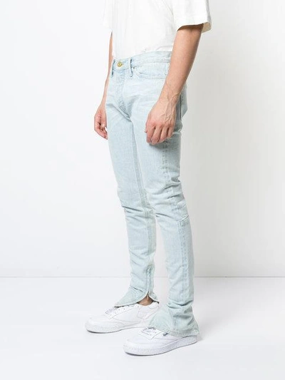 Shop Fear Of God Classic Skinny Jeans In Blue