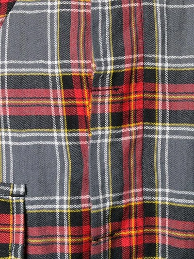 Shop Haider Ackermann Tartan Pocket Shirt In Red