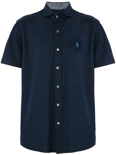 Shop Polo Ralph Lauren Short-sleeved Shirt - Blue