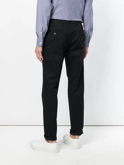Shop Prada Straight-leg Trousers - Blue