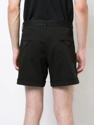Shop Siki Im Relaxed Chino Shorts In Black