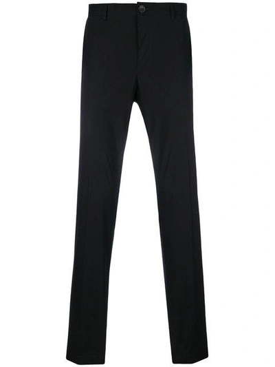 Shop Ps By Paul Smith Straight-leg Trousers - Black