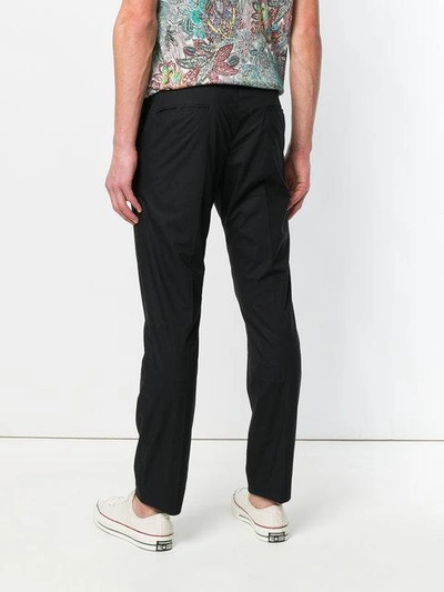 Shop Ps By Paul Smith Straight-leg Trousers - Black
