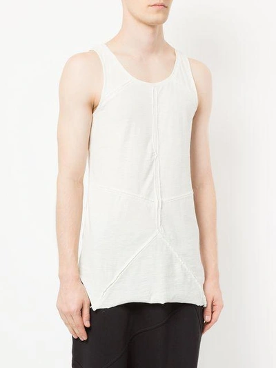 Shop First Aid To The Injured Sphenoid Tank Top In White