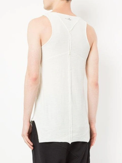 Shop First Aid To The Injured Sphenoid Tank Top In White