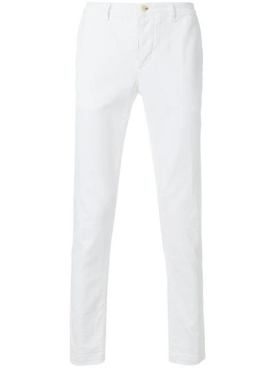 Shop Al Duca D'aosta Straight Leg Jeans In White