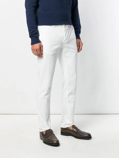 Shop Al Duca D'aosta Straight Leg Jeans In White