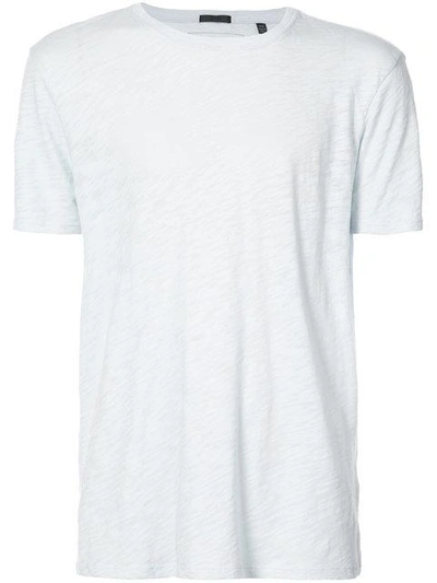 Atm Anthony Thomas Melillo Slub Jersey Crewneck T-shirt In Blue
