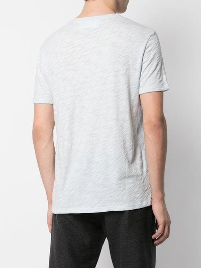 Atm Anthony Thomas Melillo Slub Jersey Crewneck T-shirt In Blue