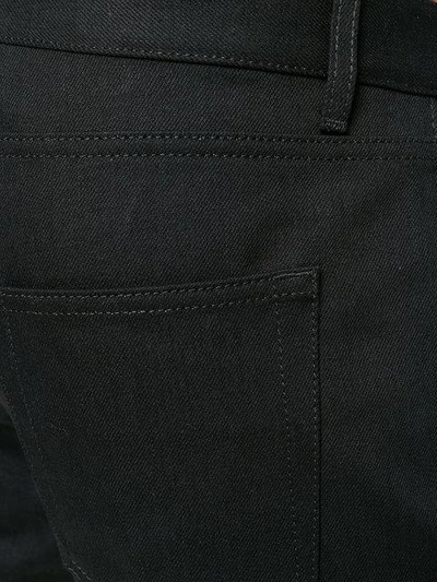 Shop Saint Laurent Slim Fit Classic Jeans - Black