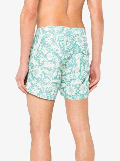 Shop Riz Boardshorts Riz 'buckler Morris-sea' Shorts - Blau In Blue