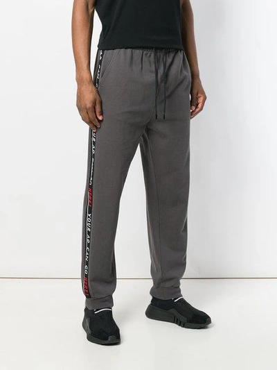 Shop Alexander Wang Your Ad Can Go Here Panel Sweatpants