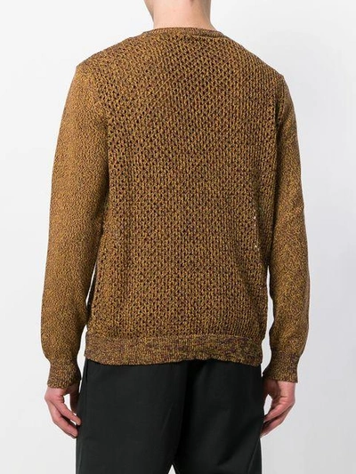 Shop Stella Mccartney Loose Knit Sweater In Yellow