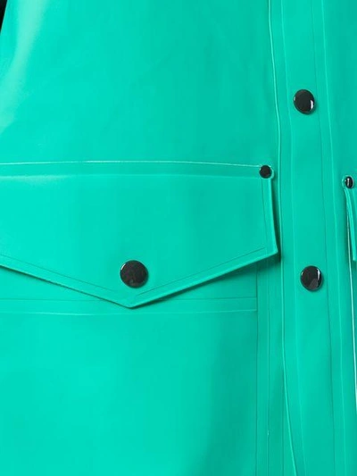 Shop Marni X Stutterheim Colour Blocked Jacket - Multicolour