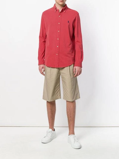 Shop Polo Ralph Lauren Button-down Shirt - Red