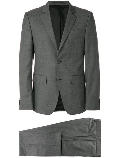 Shop Givenchy Microstructured Two Piece Suit - Grey