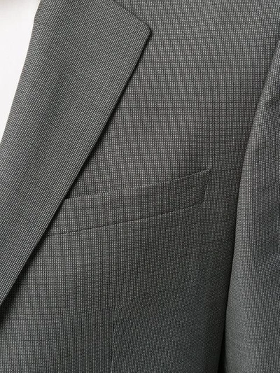 Shop Givenchy Microstructured Two Piece Suit - Grey