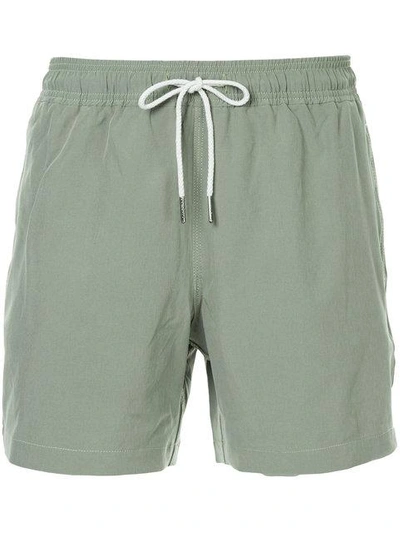 Shop Venroy Classic Swim Shorts - Green