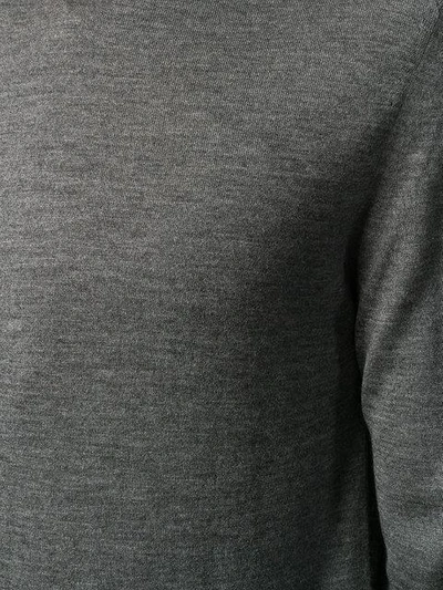 Shop Neil Barrett Crew Neck Sweater In Grey