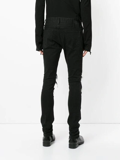 Shop Fagassent Skinny Trousers In Black