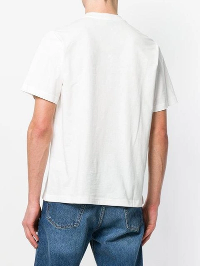Shop Sunnei Slogan T-shirt - White