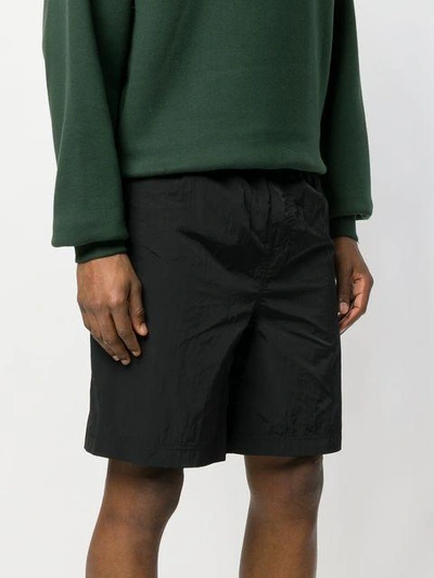 Shop Alexander Wang Drawstring Shorts In Black