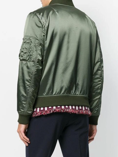 Shop As65 Bomber Jacket In Green