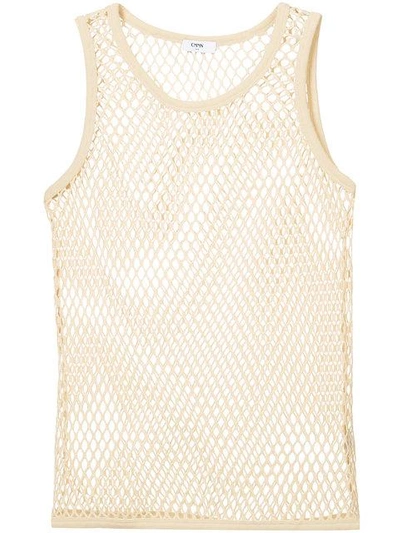 Cmmn Swdn Net Fitted Tank Top ModeSens