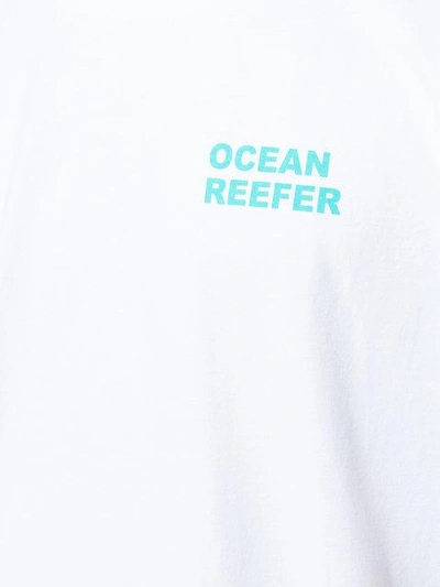 Shop Alchemist Ocean Reefer T-shirt - White