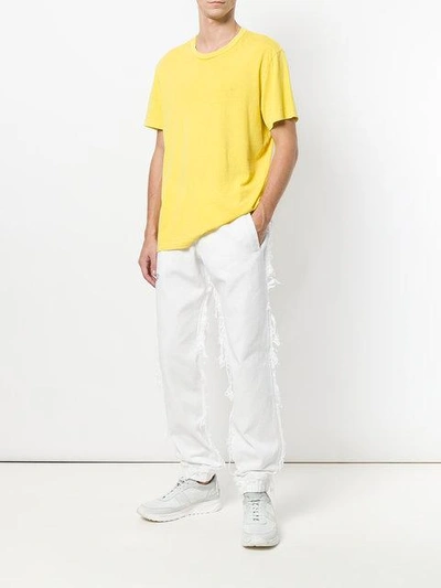 Shop Andrea Crews Jack Trousers In White