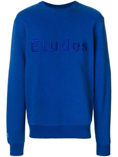 Shop Etudes Studio Études Etoile Études Sweater - Blue